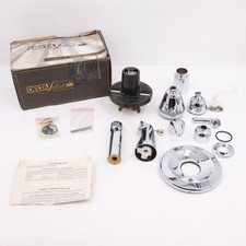 Delta Select 6616305-PC Chrome Tub Shower Faucet Trim Kit Push Button Diverter