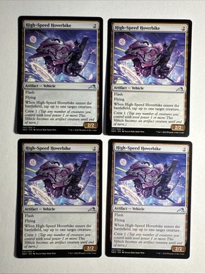 4x Mtg Kamigawa Neon Dynasty High-Speed Hoverbike NM/M Magic The Gathering