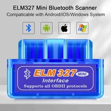 Mini Bluetooth OBD II Scanner, Car Wireless Check Reader and Diagnostic Tool