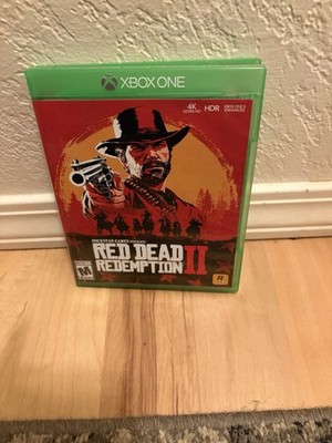 Red Dead Redemption 2 Xbox One Complete CIB 2-Disc Set with Map Tested Working