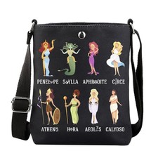 MAOFAED Ancient Goddess Crossbody Bag, Musical Gift, Greek Mythology Gift, Wo...