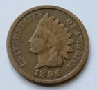 1896 Indian Head Penny /Cent - You will receive the exact coin shown!