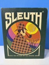 Vintage 1971 Sleuth Card Game 3M Company Gamette Series Complete