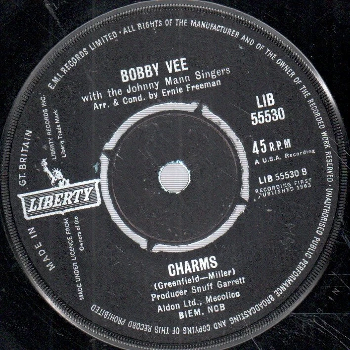 Bobby Vee Bobby Tomorrow 7" vinyl UK Liberty 1963 Four prong label design b/w - Image 2 of 2