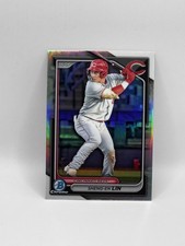 2024 Bowman Draft Chrome - Sheng-En Lin #BDC-147 1st Bowman Refractor (RC)