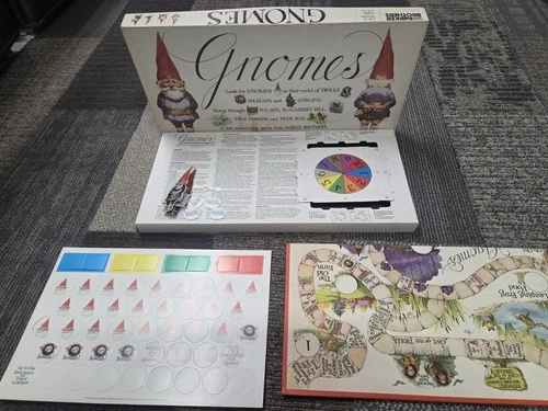 Gnomes Board Game Vintage 1979 Parker Brothers 100% Complete Never Played