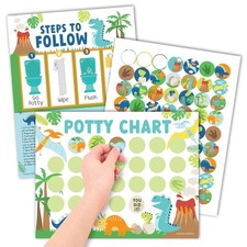 Potty Training Chart Toddlers Boys -10 Sticker Potty Chart Toddlers Boys