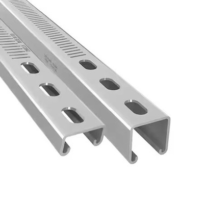 Dakota Systems Ds-Ss131612-30-Pg/10 Single Channel Strut, Slotted, Steel,