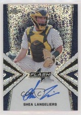 2019 Leaf Flash Blue 15/50 Shea Langeliers #BA-SL1 Auto 0a17