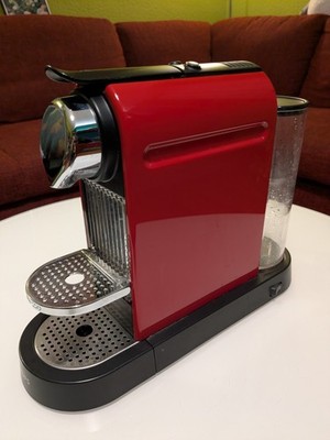 Krups Nespresso Citiz&Milk Cherry Red Kapselmaschine