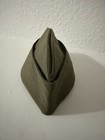 USMC Male Garrison Cap Size 6 7/8 Hat - Poly/Wool Gabardine MC Green — photo 2