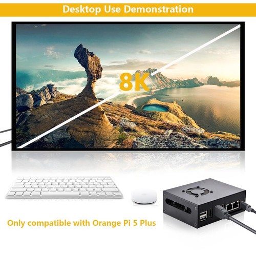 Orange Pi 5 Plus Case with USB Type-C 5V 4A Power Supply Kit,Orange Pi 5 Plus... - Picture 5 of 9