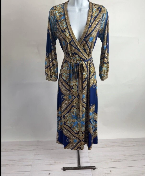 Hale bob wrap dress outlet