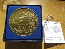 Submarine USS Newport News SSN-750 Bronze Medal 688 Class Attack F3