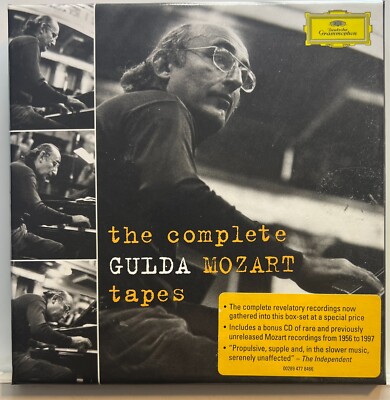 Gulda Mozart: The Complete Gulda Mozart Tapes (5 CD Box Set 2009