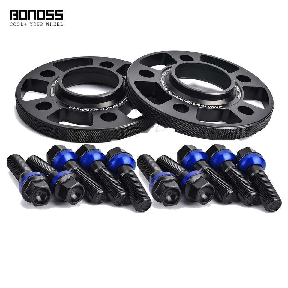 Espaciadores de rueda BONOSS 2x 15 mm + 2x 20 mm para Lexus IS350 2023 2024 2025 Billet 5 orejetas Foto 2 de 4