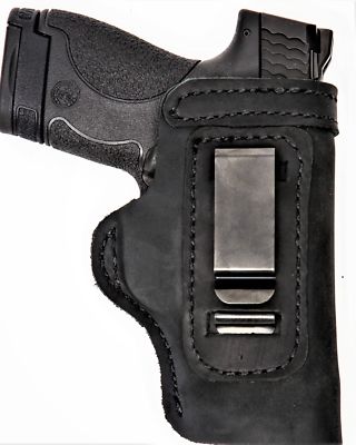 Pro Carry LT RH LH OWB IWB Leather Gun Holster For Ruger LC380 w/ Lasermax
