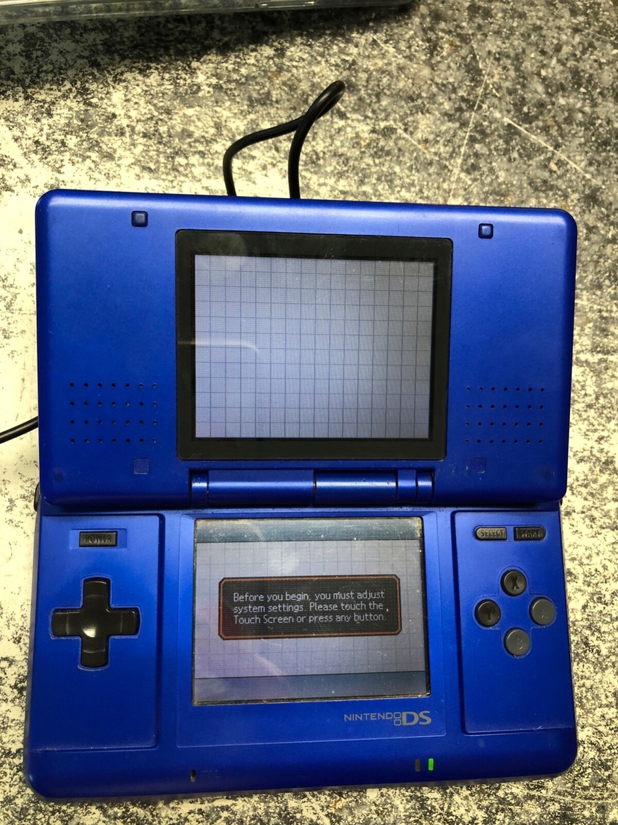 NINTENDO DS WITH CHARGER AS IS READ DESCRIPTION HANDHELD VIDEO