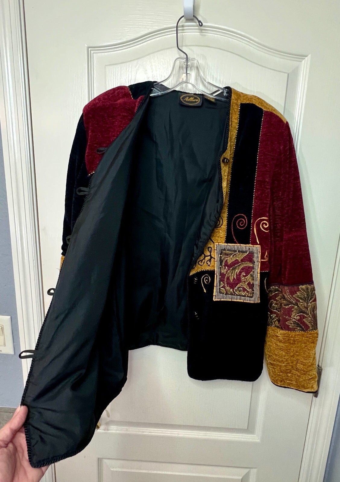 Allure Women's Jacket Patchwork Brocade Blazer Ba… - image 2