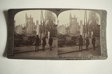 WW1 Stereoview THE GERMAN DESTRUCTION OF LILLE FRANCE C1918 Photograph 3D Card