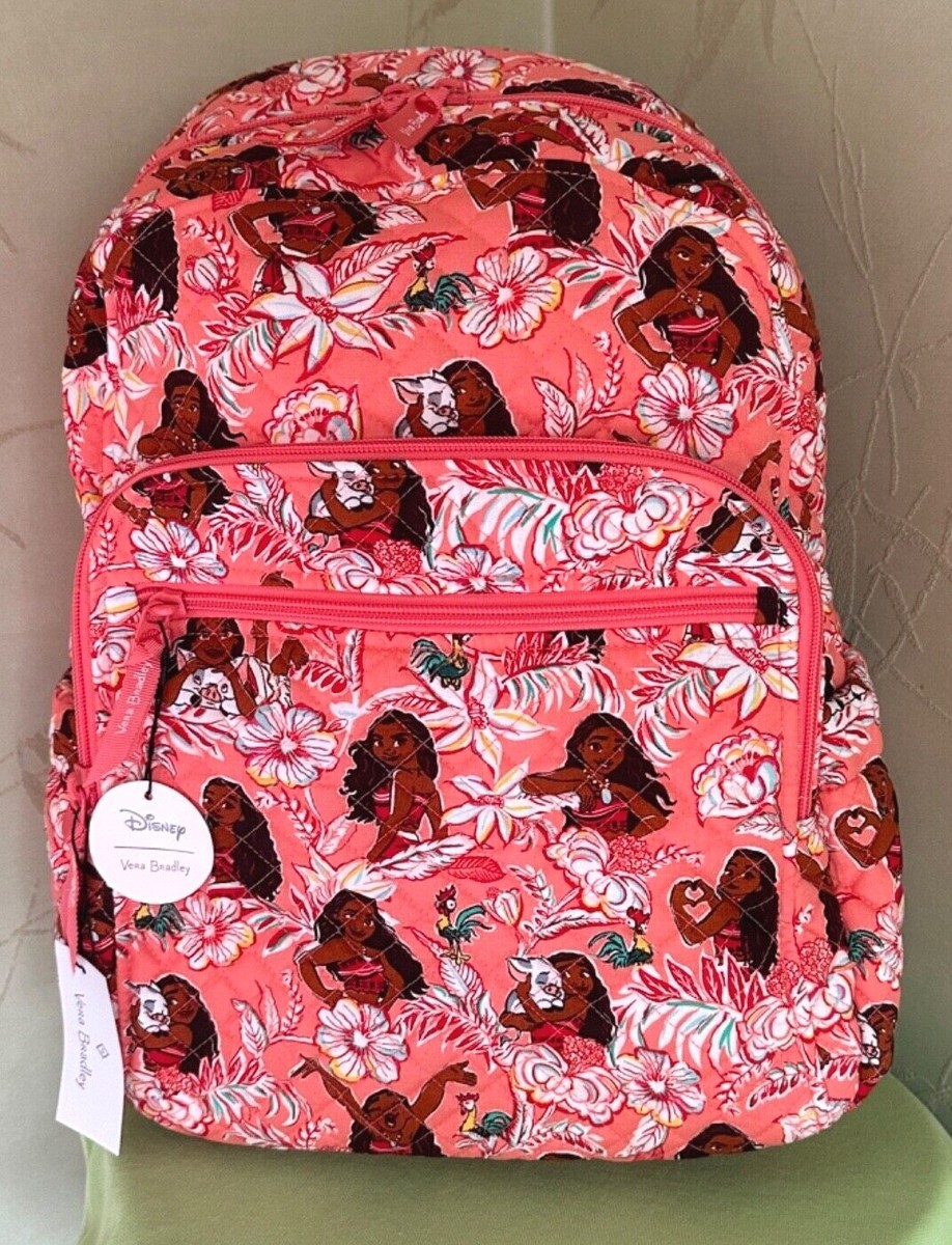 VERA BRADLEY DISNEY MOANA CAMPUS BACKPACK:NWT MOANA ADVENTURE | eBay