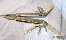 RETIRED NASA engineer 2001 LEATHERMAN SUPER TOOL 200 MULTI-TOOL EXCELLENT