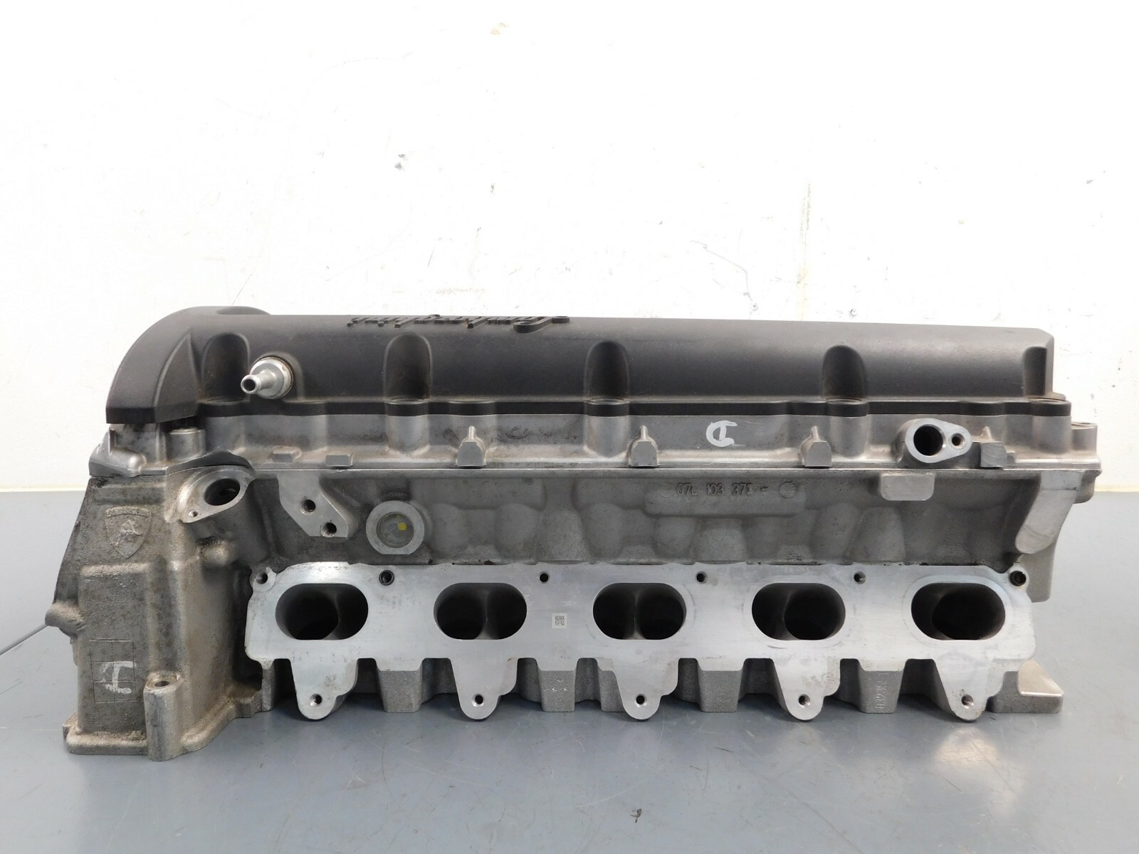 2007 06 08 Lamborghini Gallardo 5.0L V10 UGR Left Cylinder Head 6-10 #0007 Q8-2
