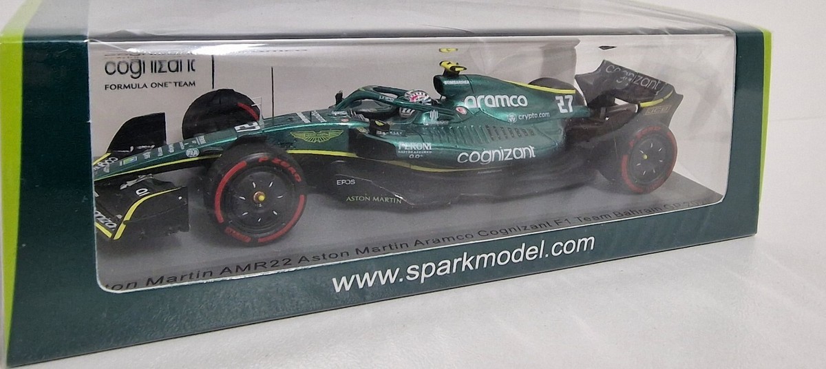 Model Car F1 Scale 1:43 Spark Aston Martin AMR22 GP Bahrain 2022