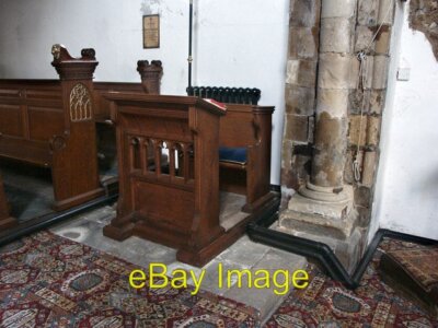 Foto 6x4 Innenraum von St. Oswald, Crowle Crowle\/SE7712 Gebetsstall. (?) c2004