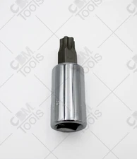 SK Hand Tools - 45574 Torx Plus T60 1/2" Inch Drive Torx Bit Screwdriver Socket