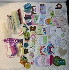 Around the Block Pink Paper Tagger and tags Kit for scrapbooking