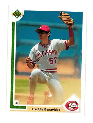 1991 Upper Deck Final Edition #32F Freddie Benavides Cincinnati Reds