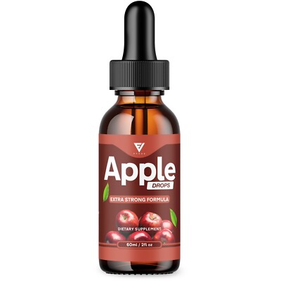 Apple Drops Extra Strong Formula AppleDrops Dietary Supplement (2oz)