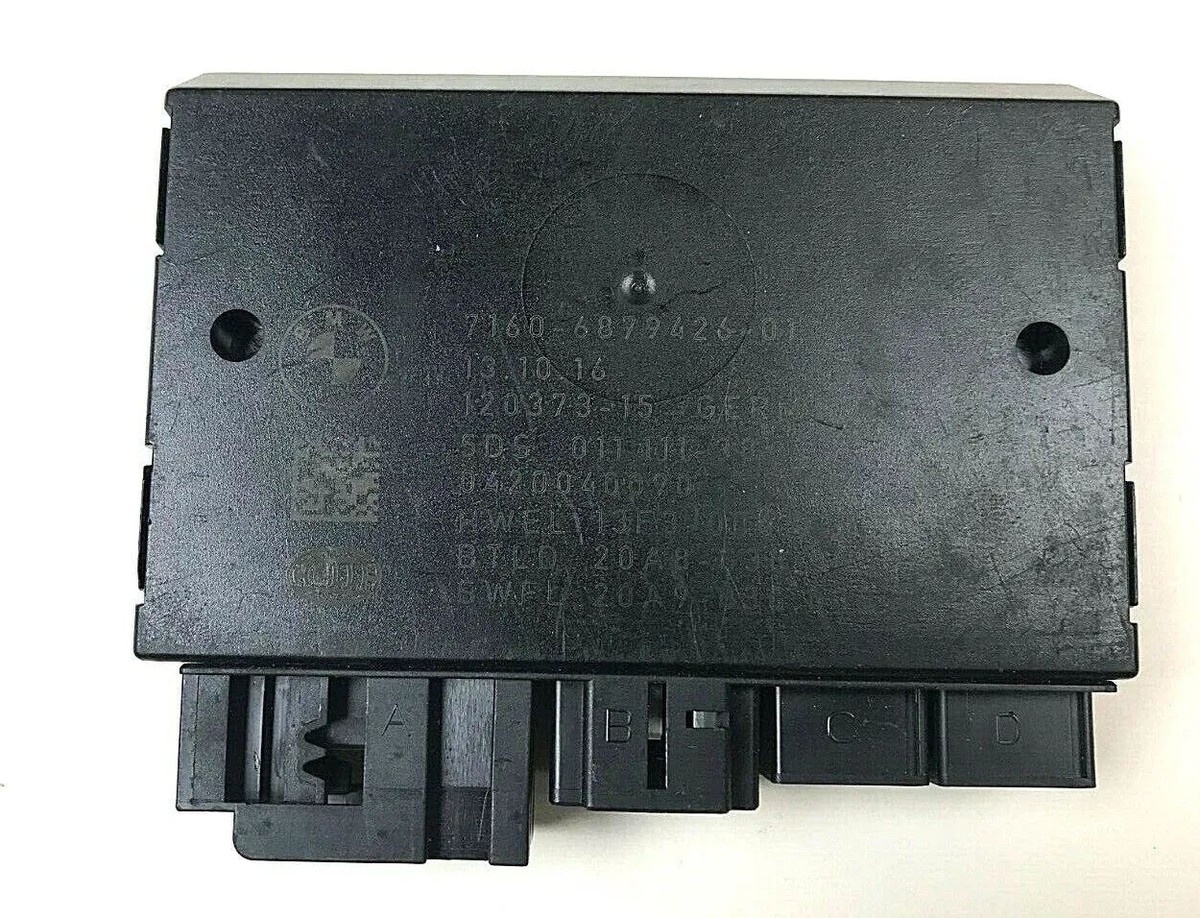 7160 6879426-01, original BMW, control unit trailer coupling, F30  