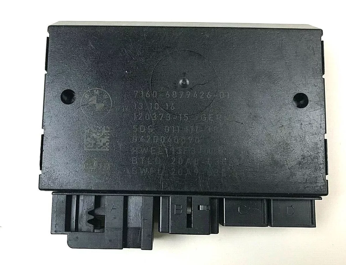 7160 6879426-01, original BMW, control unit trailer coupling, F30 