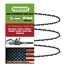 3PCS 16" chainsaw chain FOR EGO Power+ CS1613/CS1604/CS1600/cs1610/CS1611 56V