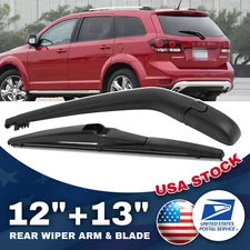 12" & 12" Rear Wiper Blade & Arm All season OEM Quality US All Season Set of 2