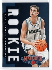 2012-13 Marquee Laser Cut Group III Rookies #316 Alexey Shved