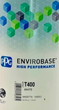 T400 2L PPG Envirobase High Performance White Paint Tint/Toner Free Shipping