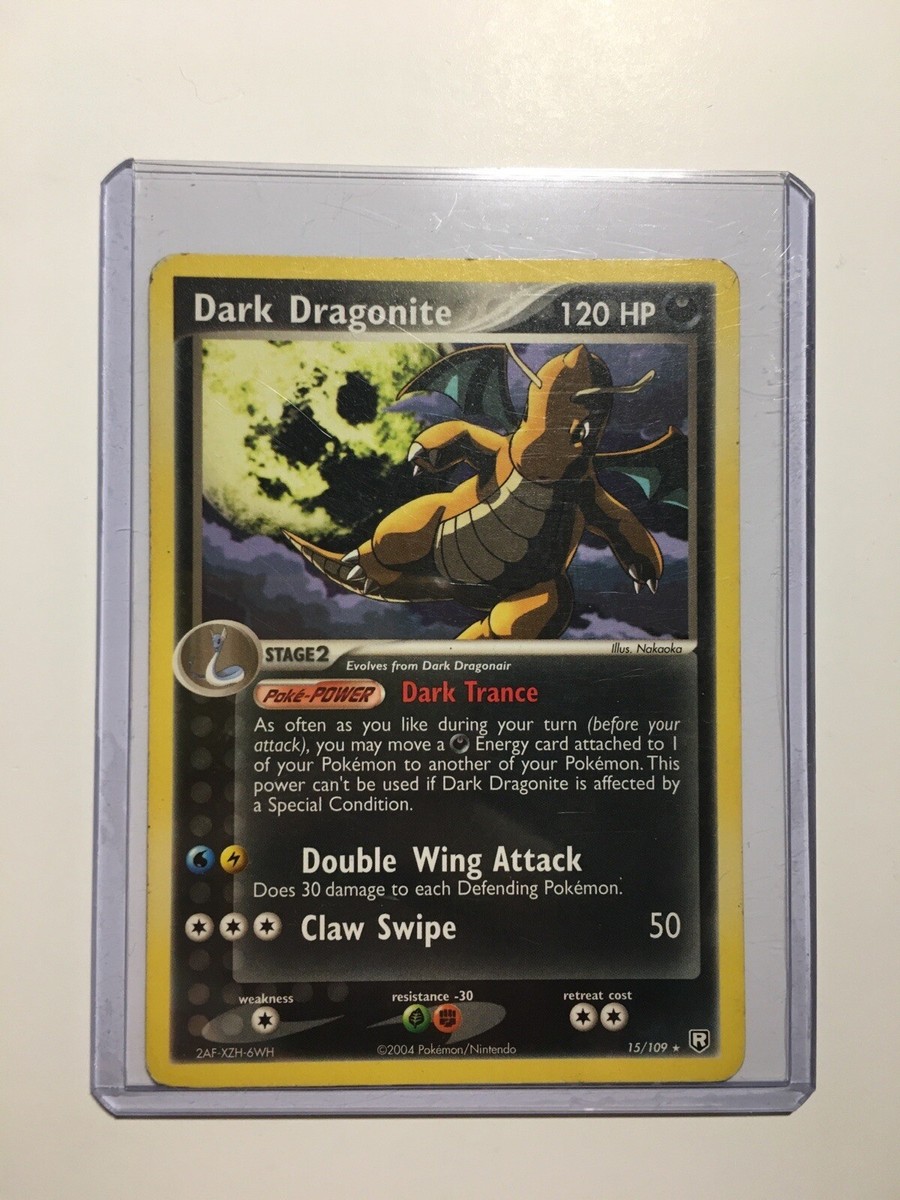Dark Dragonite 15/109 Non-Holo Team Rocket Returns Pokemon Card