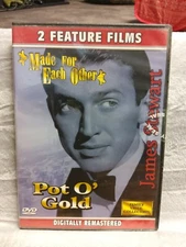 Made for Each Other / Pot O' Gold (DVD, Slim-case) Double Feature #144