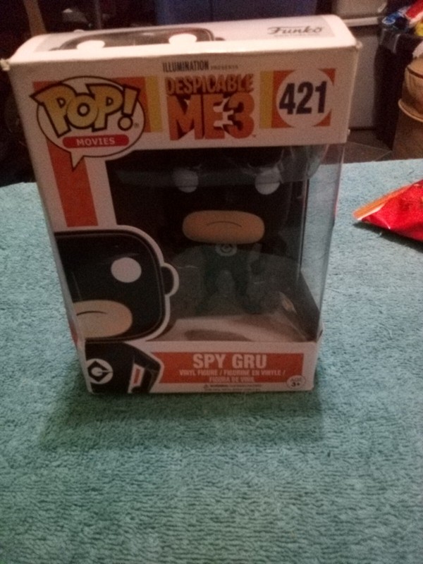 Funko Pop Movies Illumination Despicable Me 3 Spy Gru Vinyl. Figure