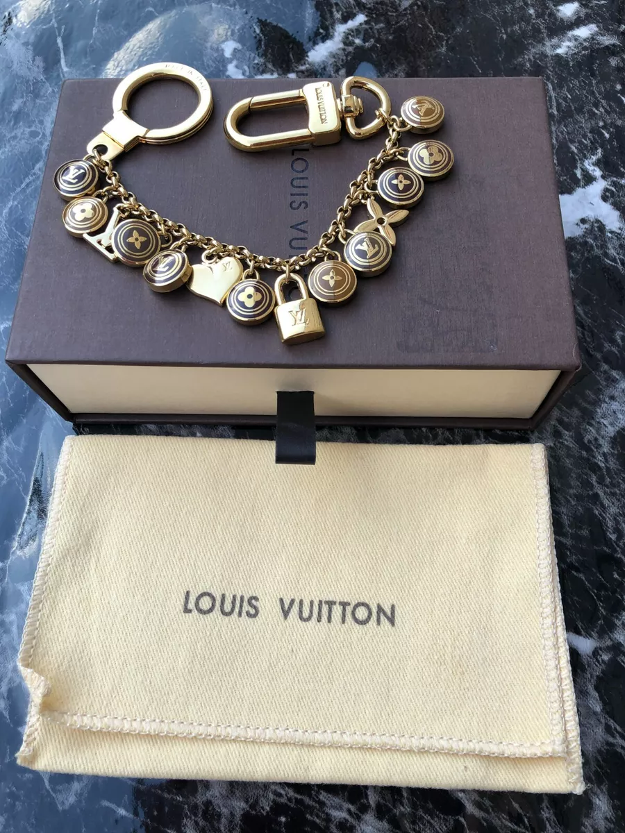 Lot - Louis Vuitton Pastilles Key Chain Bag Charm