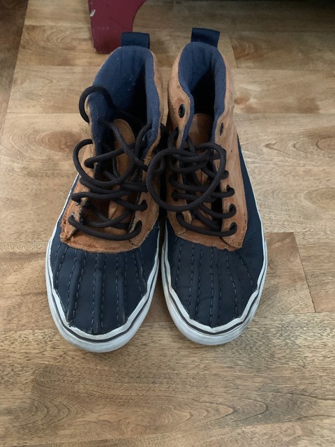 vans waterproof winter shoes