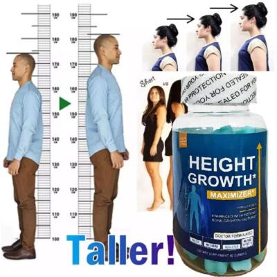 HEIGHT GROWTH GUMMIES FOR KIDS , TEENS & ADULTS | 60 COUNT 