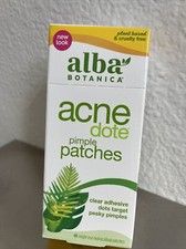 New Sealed alba botanica pimple patches box of 40