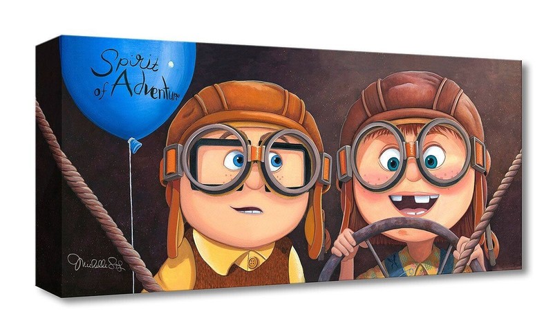 UP Walt Disney Fine Art Michelle St. Laurent Lt Ed 1500 Print Adventure Awaits