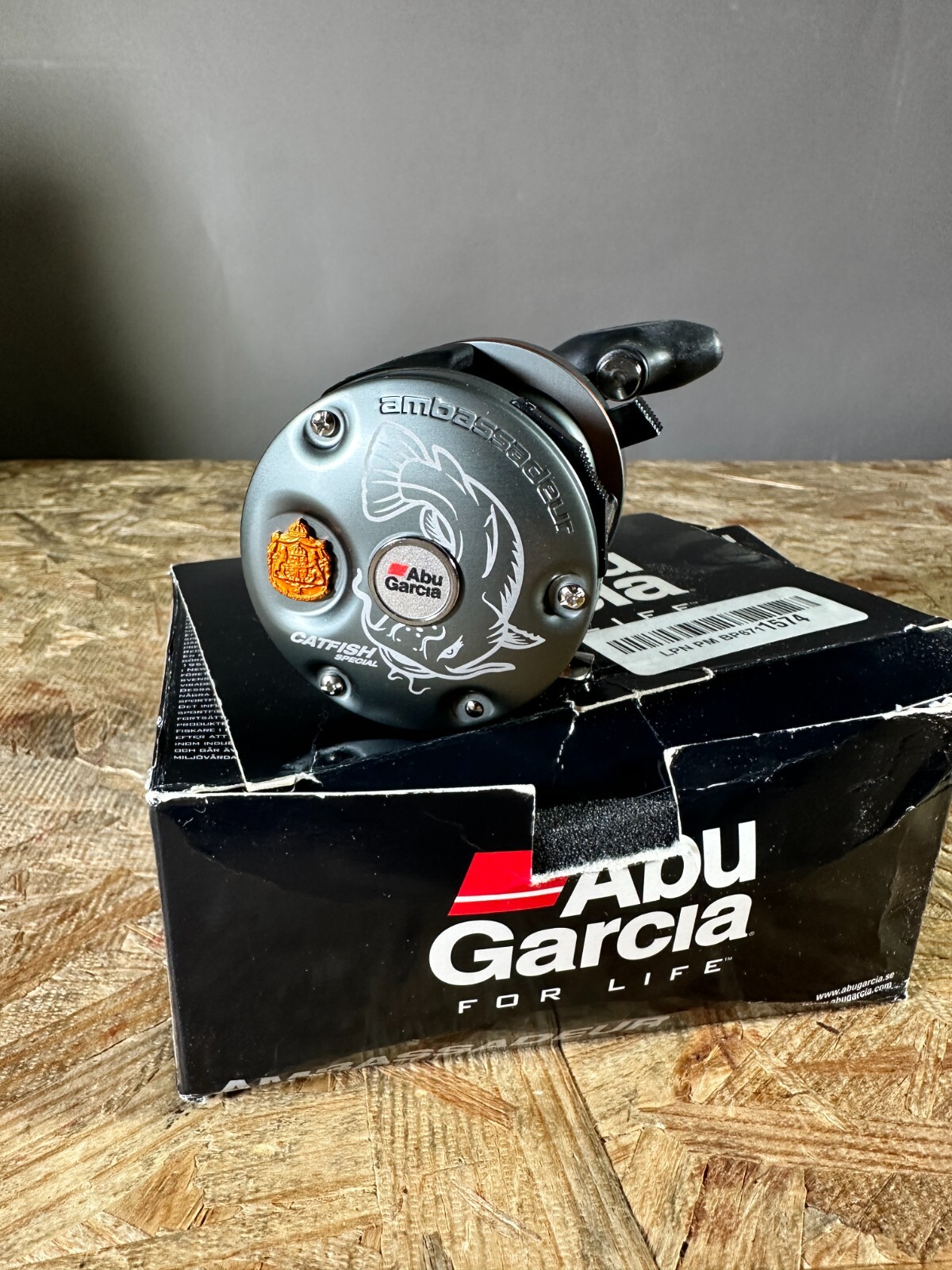 Ambassadeur Catfish 6500 C3 Catfish Special Baitcast Reel Abu
