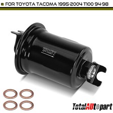 Complete In-line Fuel Filter For Toyota Tacoma 95-04 T100 94-98 L4 2.4l 2.7l Gas Complete In-line Fuel Filter For Toyota Tacoma 95-04 T100 94-98 L4 2.4l 2.7l Gas