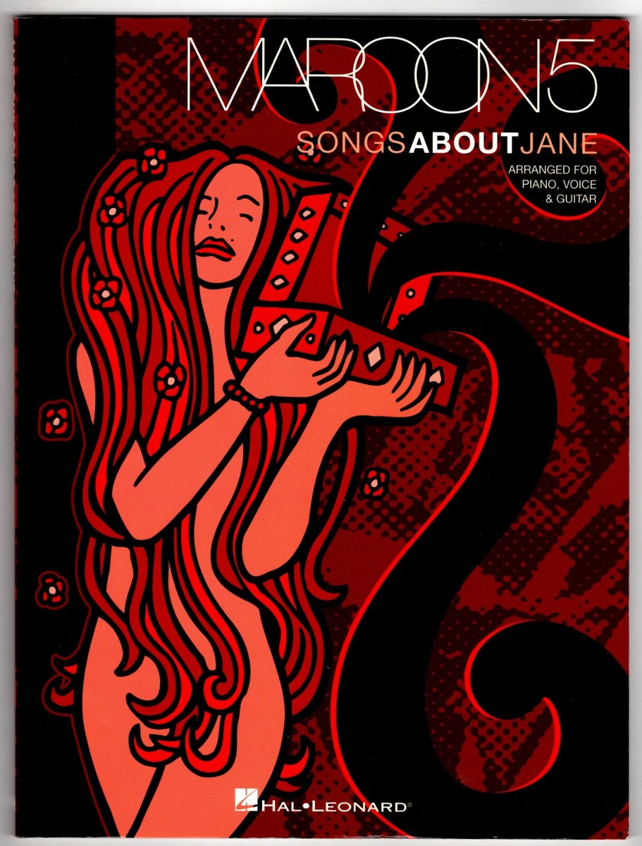 MAROON 5 Songs About Jane 2002 songbook ADAM LEVINE piano